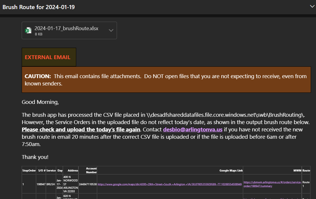 ArcGIS, Azure Functions, Blob Storage, PowerAutomate and PowerBI